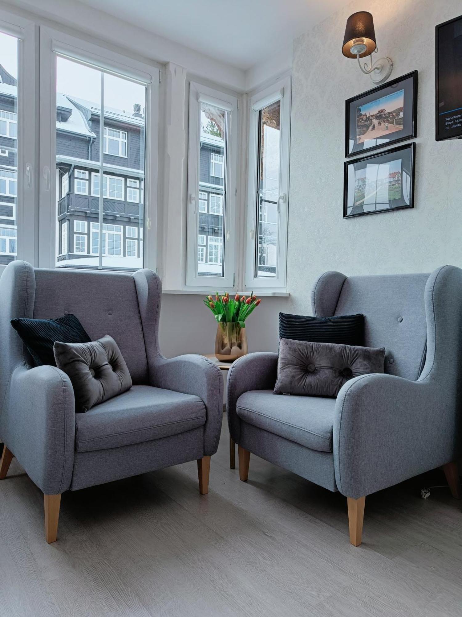 Apartment 2-poziomowy Uroczy Widok *